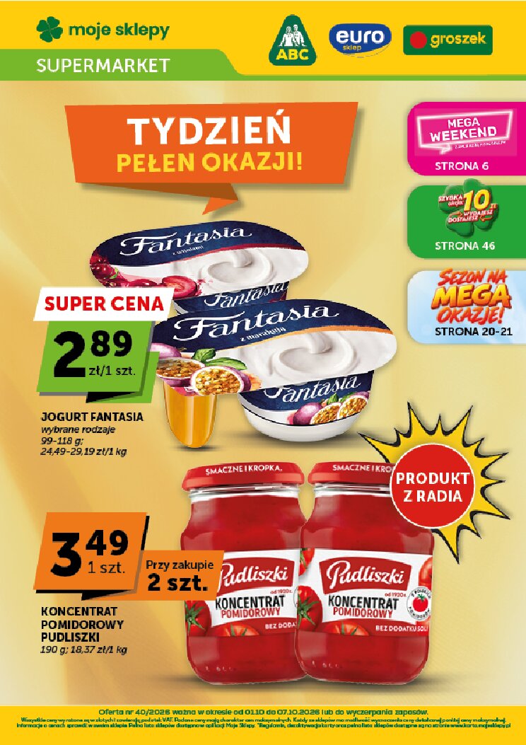 Gazetka Abc 01/10/2026 – 07/10/2026 - gazetki promocyjne str. 1