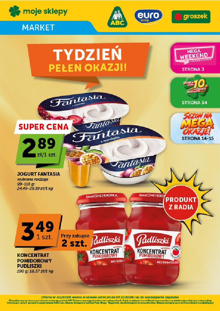 Gazetka Abc 01/10/2026 – 07/10/2026 - gazetki promocyjne str. 1