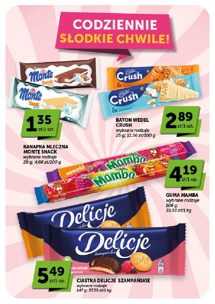 Gazetki promocyjne – słodycze - gazetki promocyjne str. 48