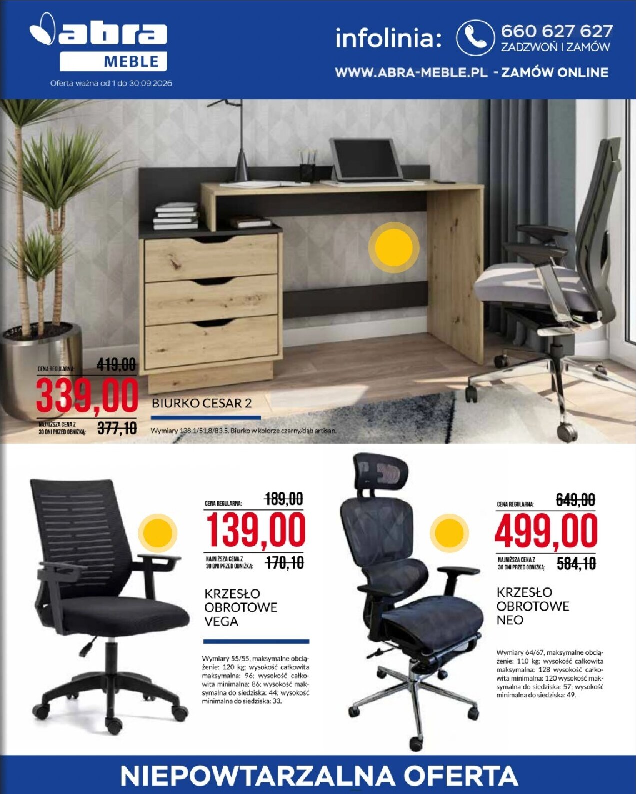 Gazetka Abra-meble 01/09/2026 – 30/09/2026 - gazetki promocyjne str. 1