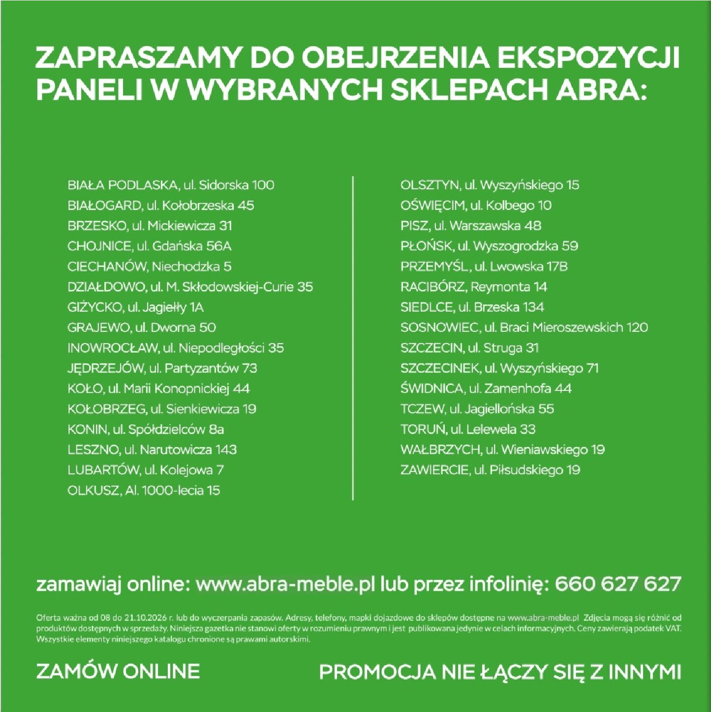 Gazetka Abra-meble 08/10/2026 – 21/10/2026 - gazetki promocyjne str. 18