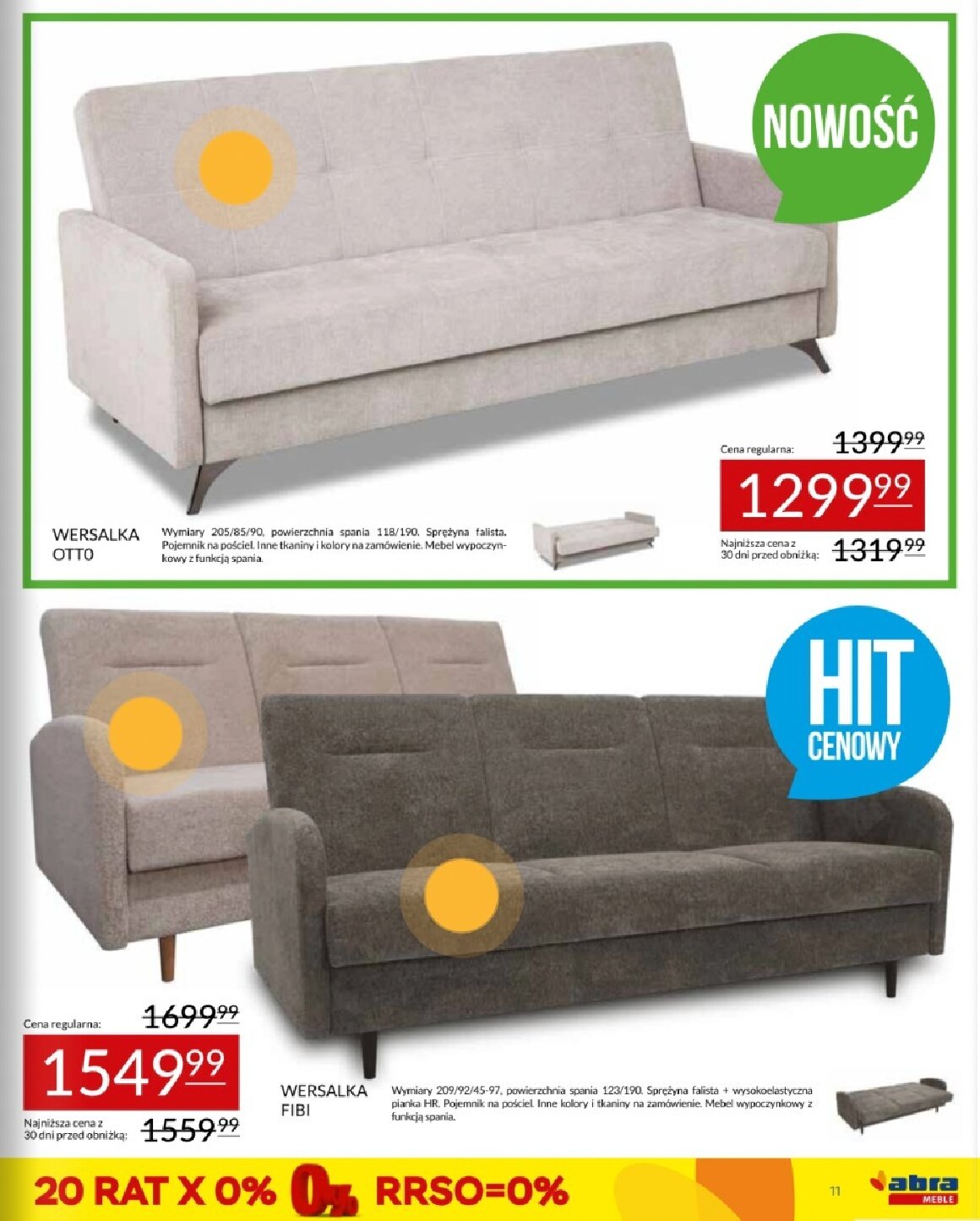 Gazetka Abra-meble 11/09/2026 – 30/09/2026 - gazetki promocyjne str. 11