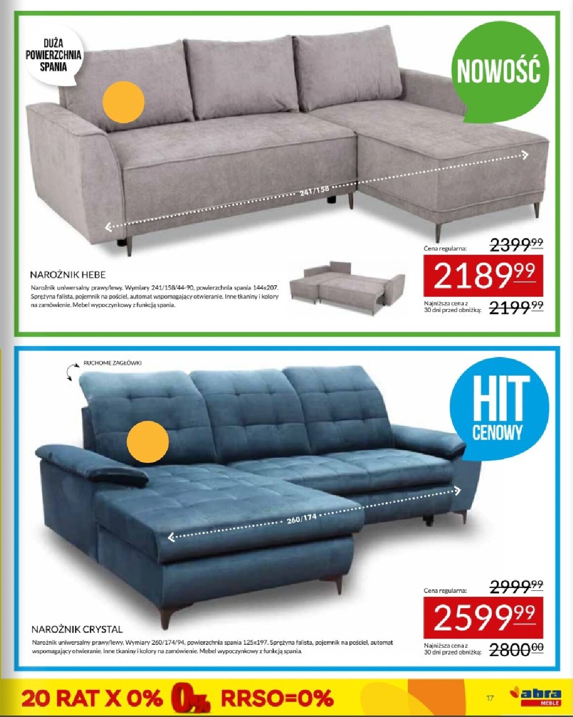 Gazetka Abra-meble 11/09/2026 – 30/09/2026 - gazetki promocyjne str. 17