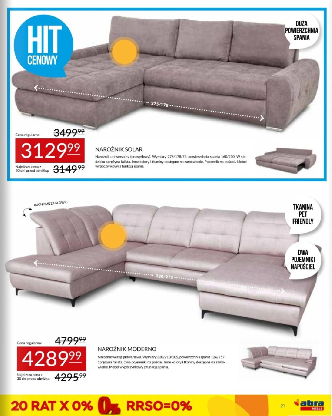 Gazetka Abra-meble 11/09/2026 – 30/09/2026 - gazetki promocyjne str. 21