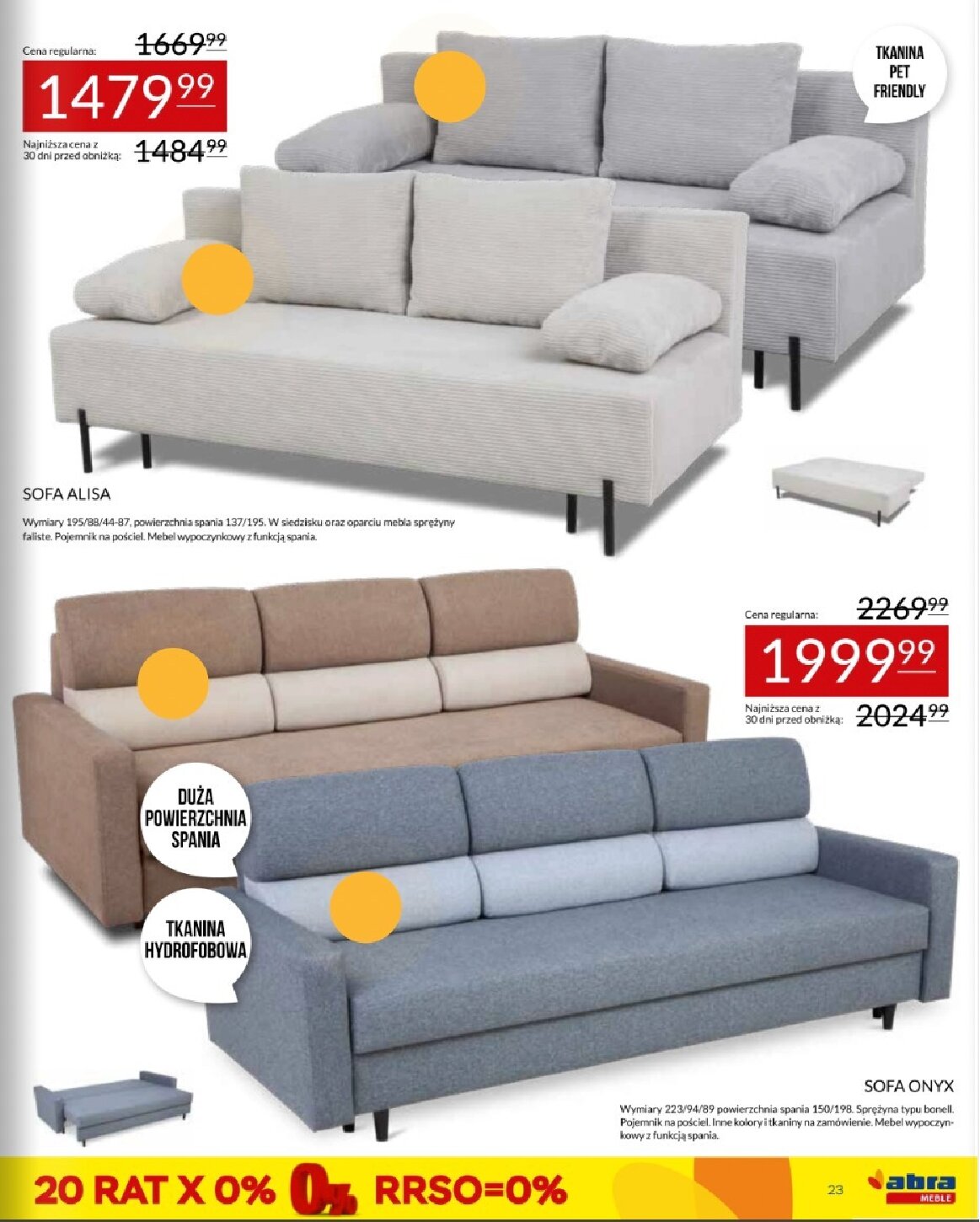 Gazetka Abra-meble 11/09/2026 – 30/09/2026 - gazetki promocyjne str. 23