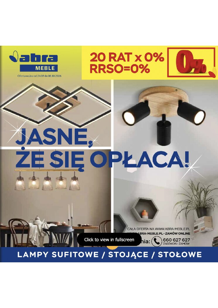 Gazetka Abra-meble 24/09/2026 – 08/10/2026