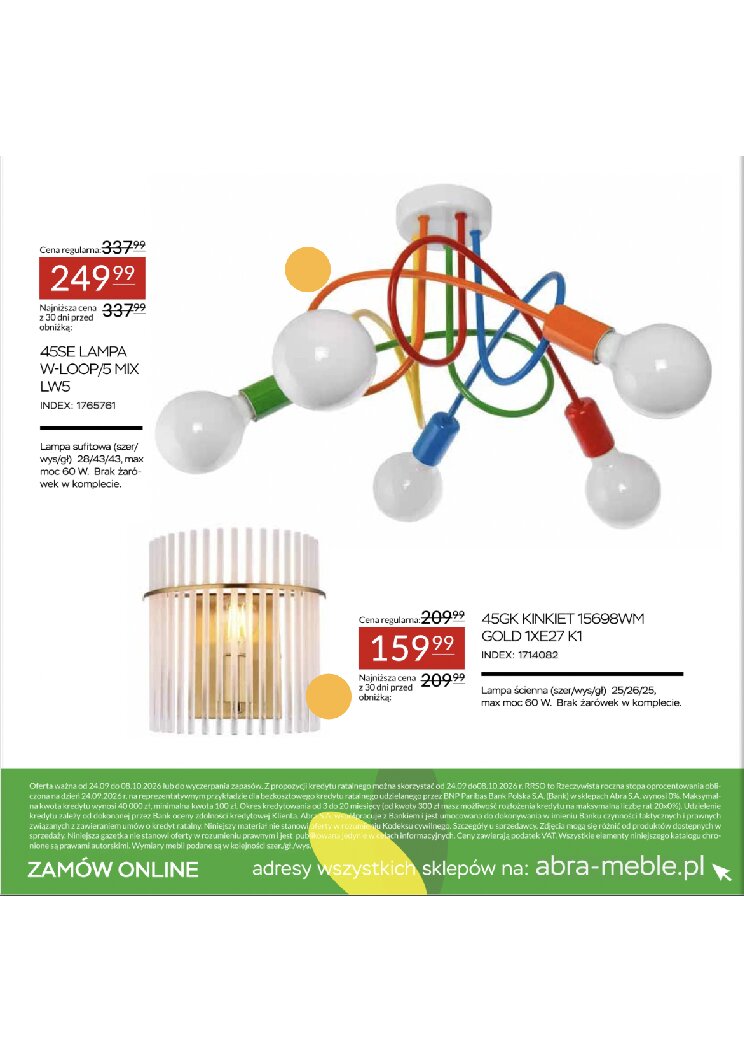 Gazetka Abra-meble 24/09/2026 – 08/10/2026 - gazetki promocyjne str. 22
