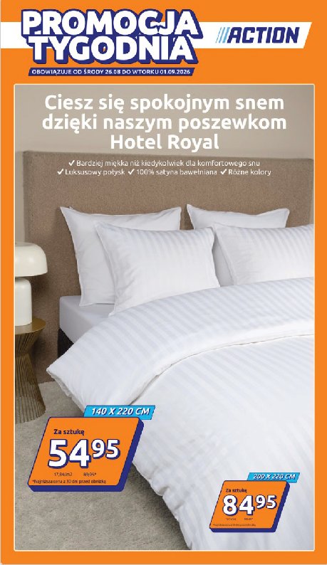 Gazetka Action 26/08/2026 – 01/09/2026 - gazetki promocyjne str. 1