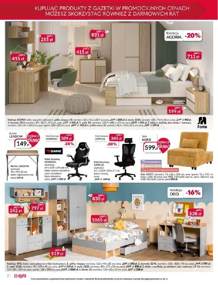 Gazetka Agata-meble 10/08/2026 – 30/08/2026 - gazetki promocyjne str. 2