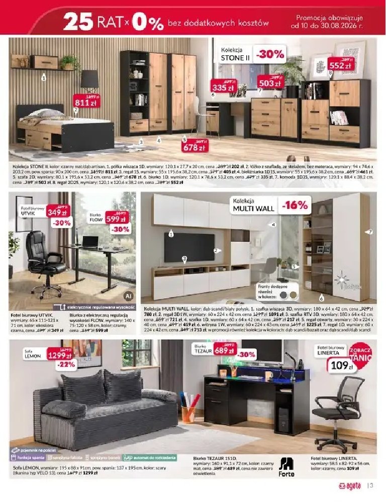 Gazetka Agata-meble 10/08/2026 – 30/08/2026 - gazetki promocyjne str. 3