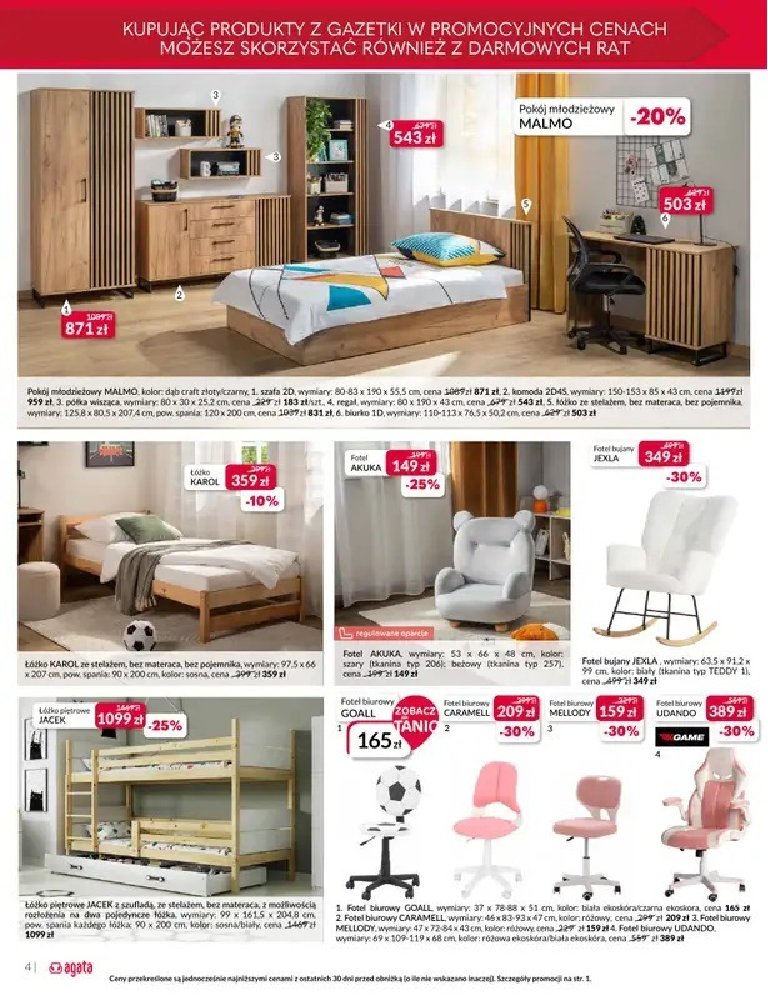 Gazetka Agata-meble 10/08/2026 – 30/08/2026 - gazetki promocyjne str. 4