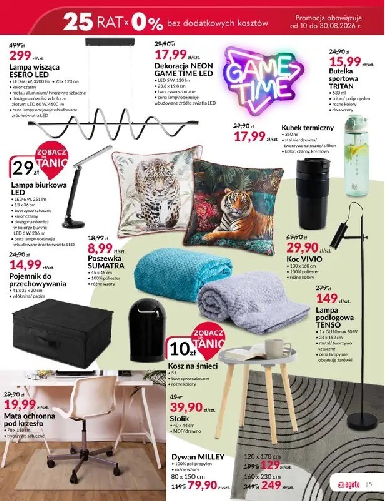 Gazetka Agata-meble 10/08/2026 – 30/08/2026 - gazetki promocyjne str. 5