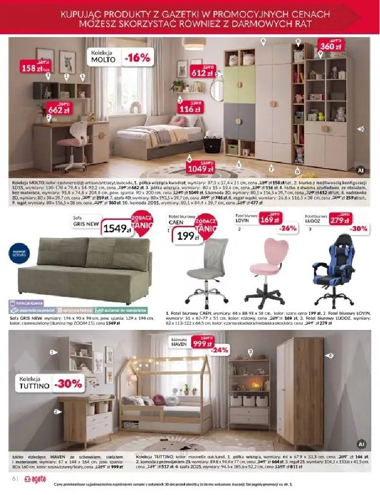 Gazetka Agata-meble 10/08/2026 – 30/08/2026 - gazetki promocyjne str. 6