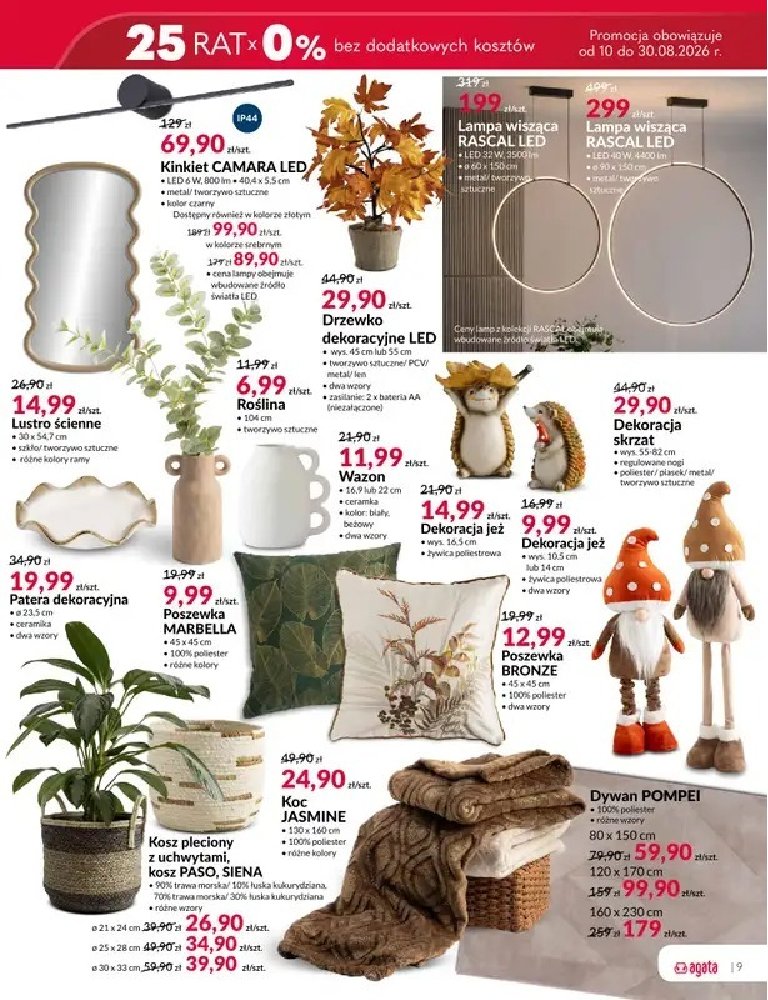 Gazetka Agata-meble 10/08/2026 – 30/08/2026 - gazetki promocyjne str. 9