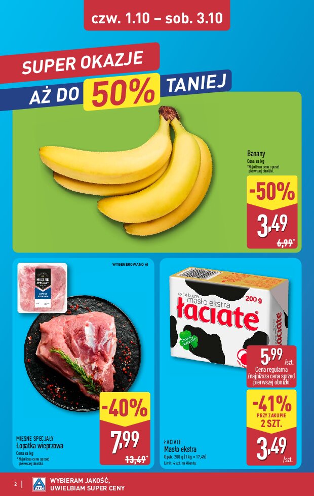 Gazetka Aldi 01/10/2026 – 03/10/2026 - gazetki promocyjne str. 2