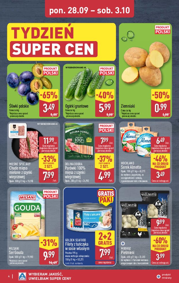 Gazetka Aldi 01/10/2026 – 03/10/2026 - gazetki promocyjne str. 4