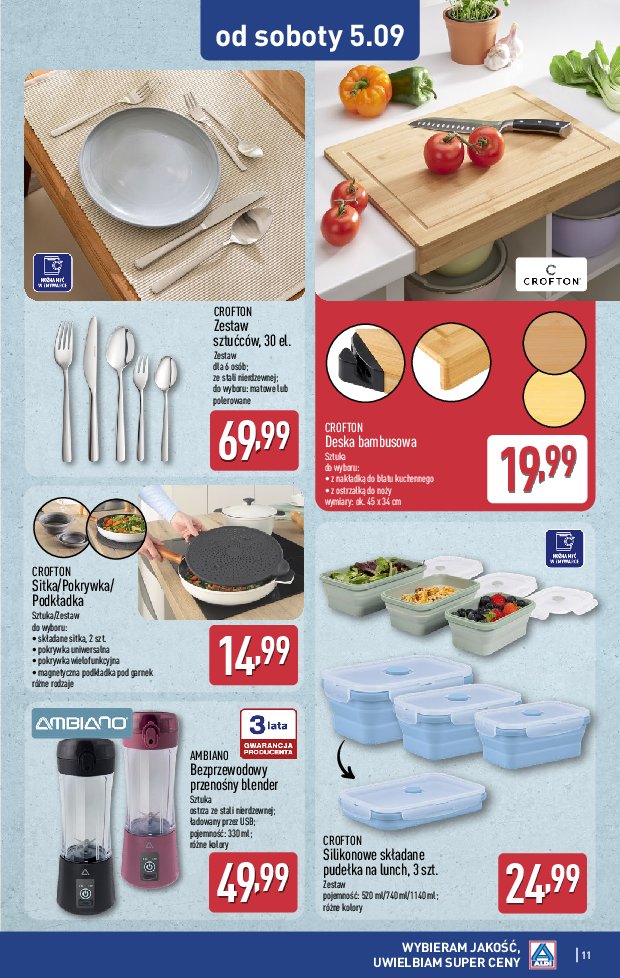 Gazetka Aldi 02/09/2026 – 08/09/2026 - gazetki promocyjne str. 11