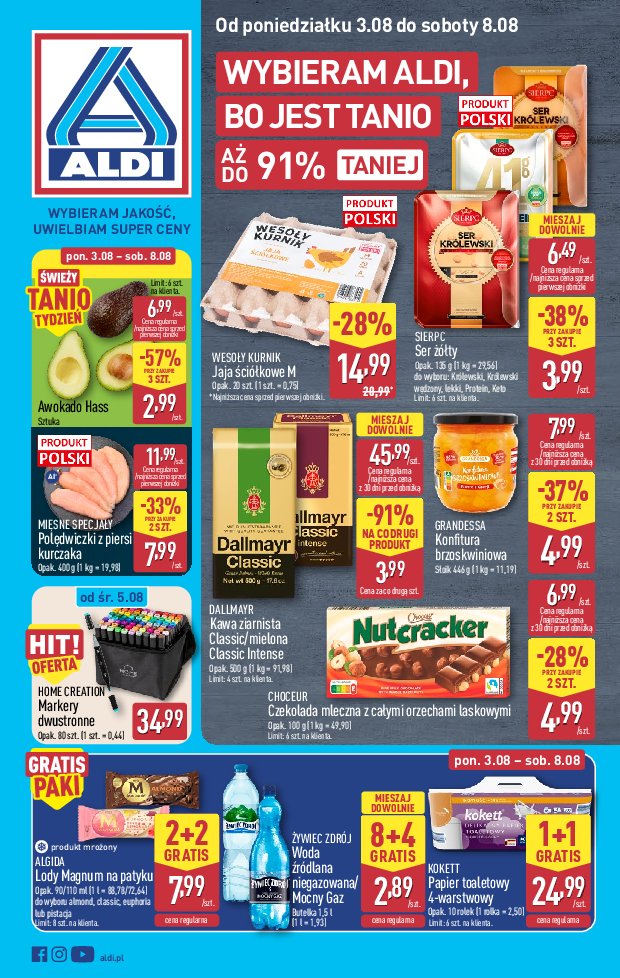 Gazetka Aldi 03/08/2026 – 08/08/2026 - strona 1