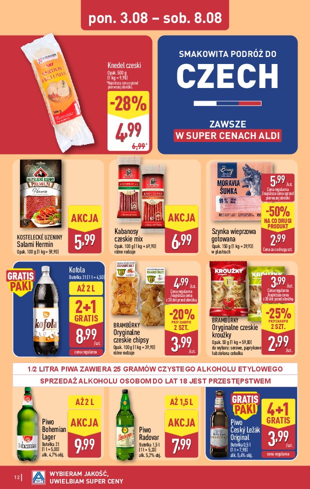 Gazetka Aldi 03/08/2026 – 08/08/2026 - strona 12