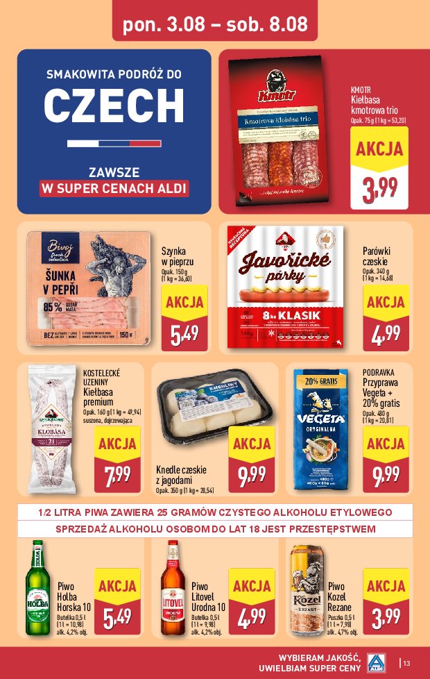 Gazetka Aldi 03/08/2026 – 08/08/2026 - strona 13