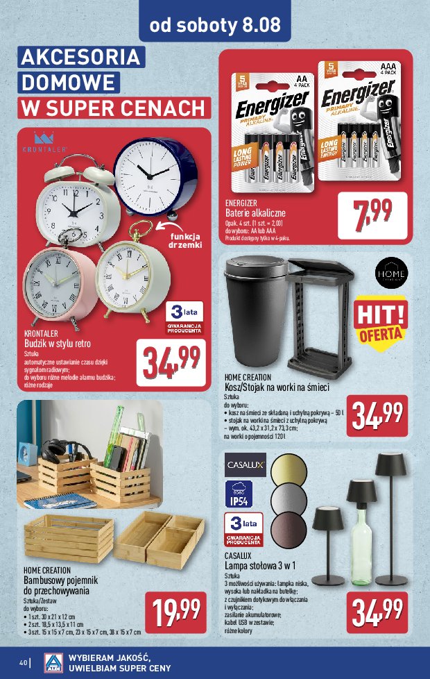Gazetka Aldi 03/08/2026 – 08/08/2026 - strona 40