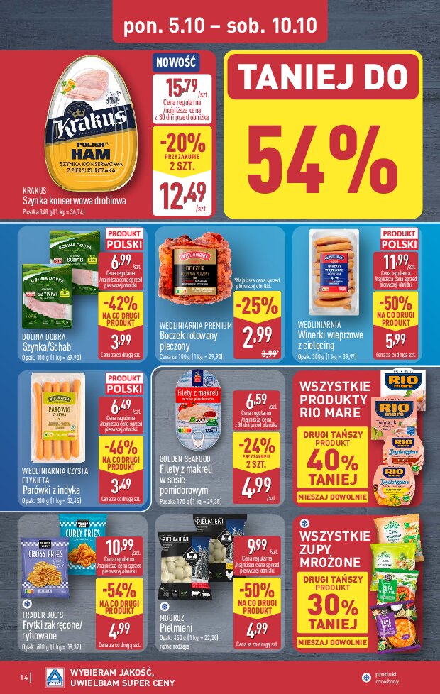 Gazetka Aldi 05/10/2026 – 10/10/2026 - gazetki promocyjne str. 14