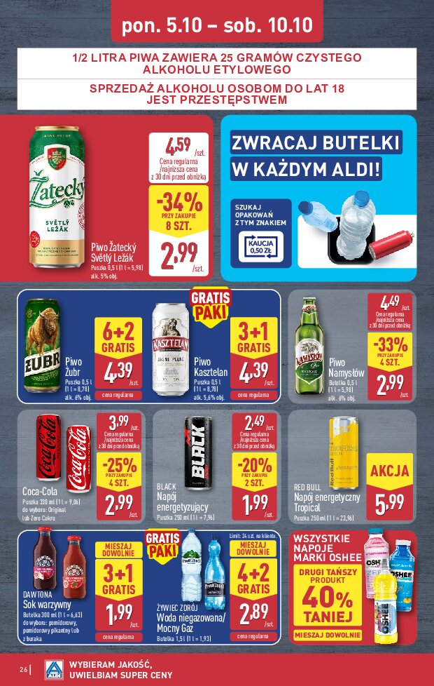 Gazetka Aldi 05/10/2026 – 10/10/2026 - gazetki promocyjne str. 26