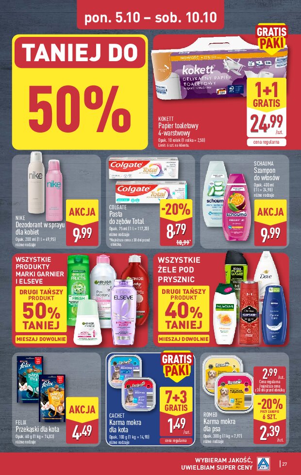 Gazetka Aldi 05/10/2026 – 10/10/2026 - gazetki promocyjne str. 27