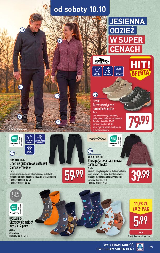 Gazetka Aldi 05/10/2026 – 10/10/2026 - gazetki promocyjne str. 45