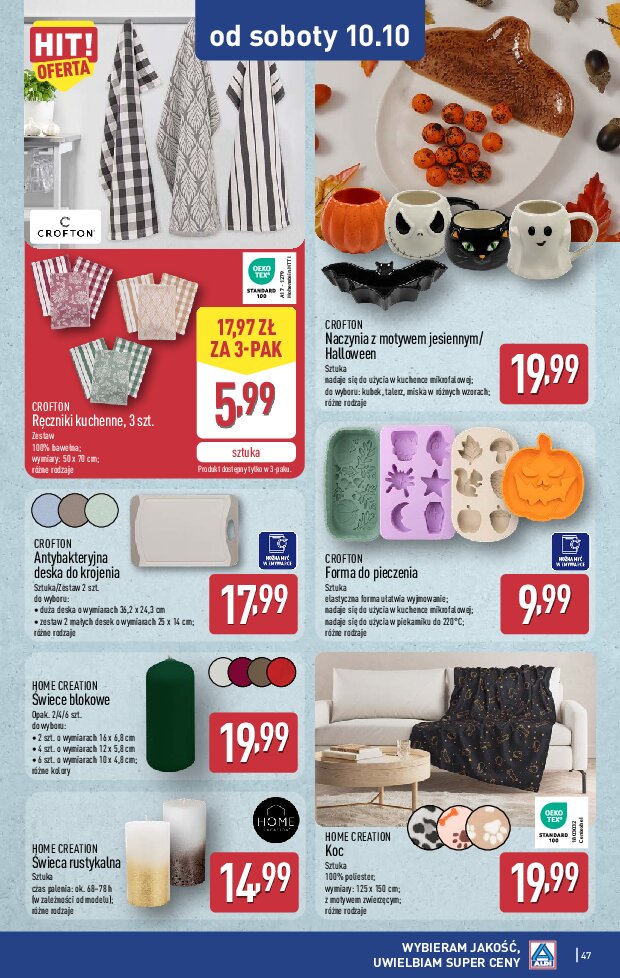 Gazetka Aldi 05/10/2026 – 10/10/2026 - gazetki promocyjne str. 47