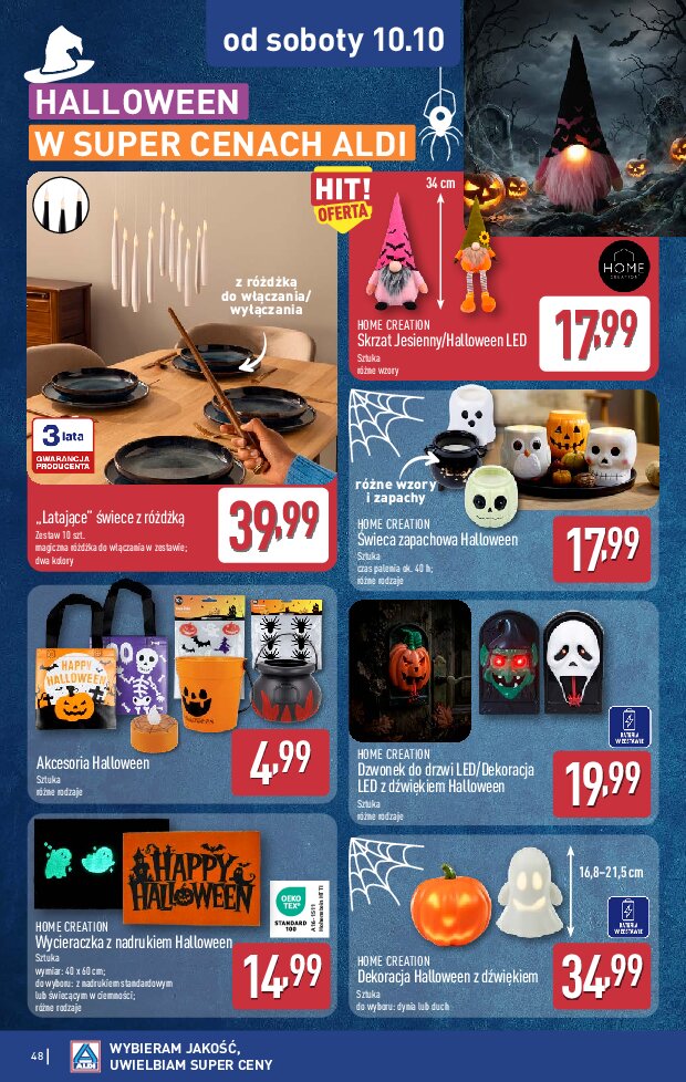 Gazetka Aldi 05/10/2026 – 10/10/2026 - gazetki promocyjne str. 48