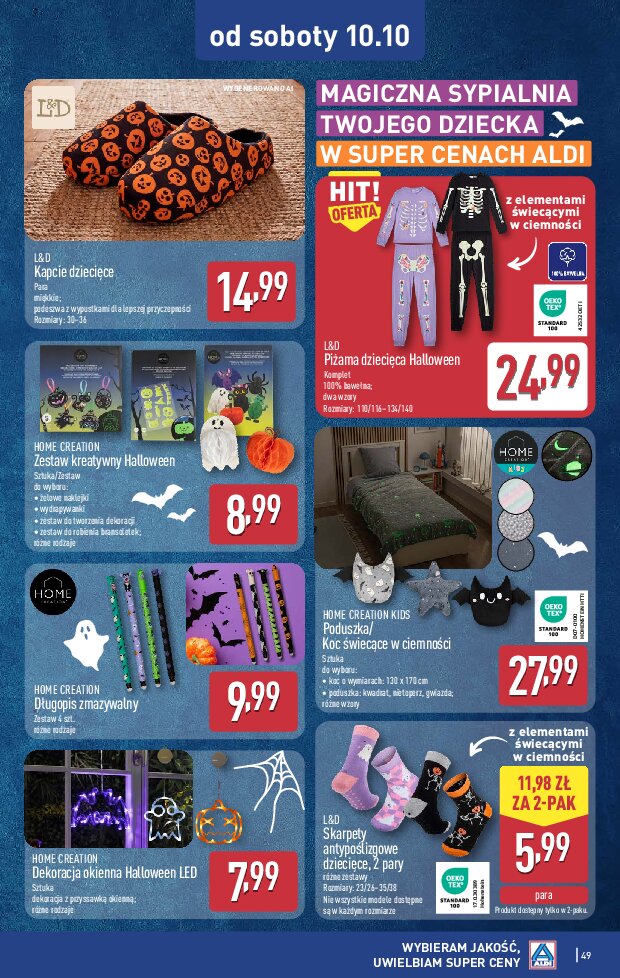 Gazetka Aldi 05/10/2026 – 10/10/2026 - gazetki promocyjne str. 49