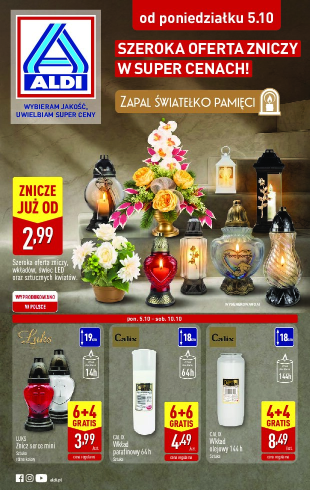 Gazetka Aldi 05/10/2026 – 10/10/2026