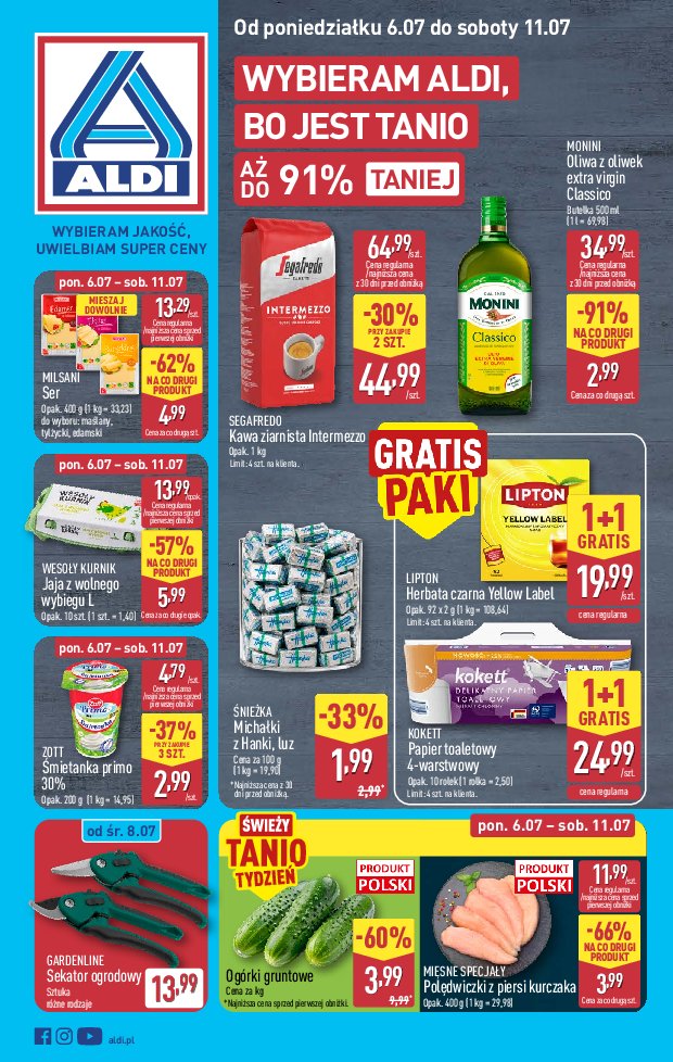 Gazetka Aldi 06/07/2026 – 11/07/2026