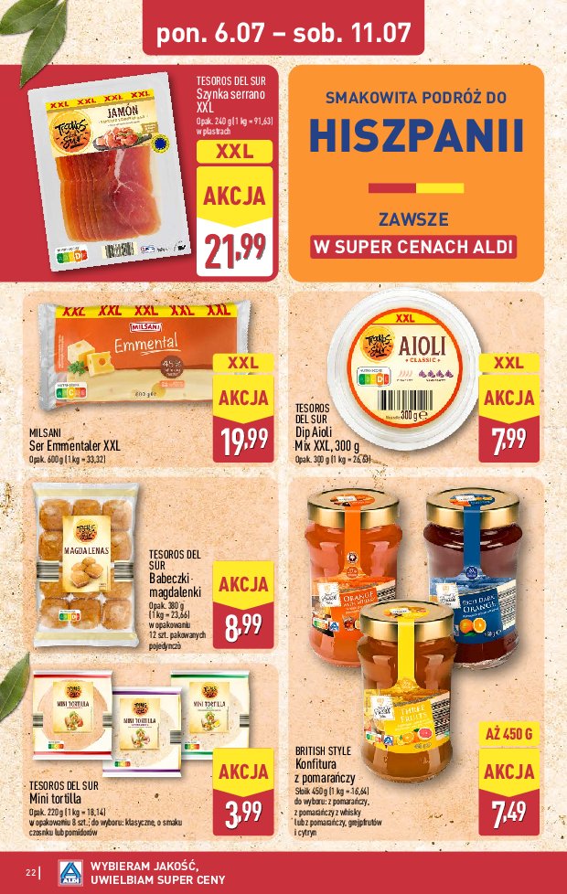 Gazetka Aldi 06/07/2026 – 11/07/2026 - strona 22
