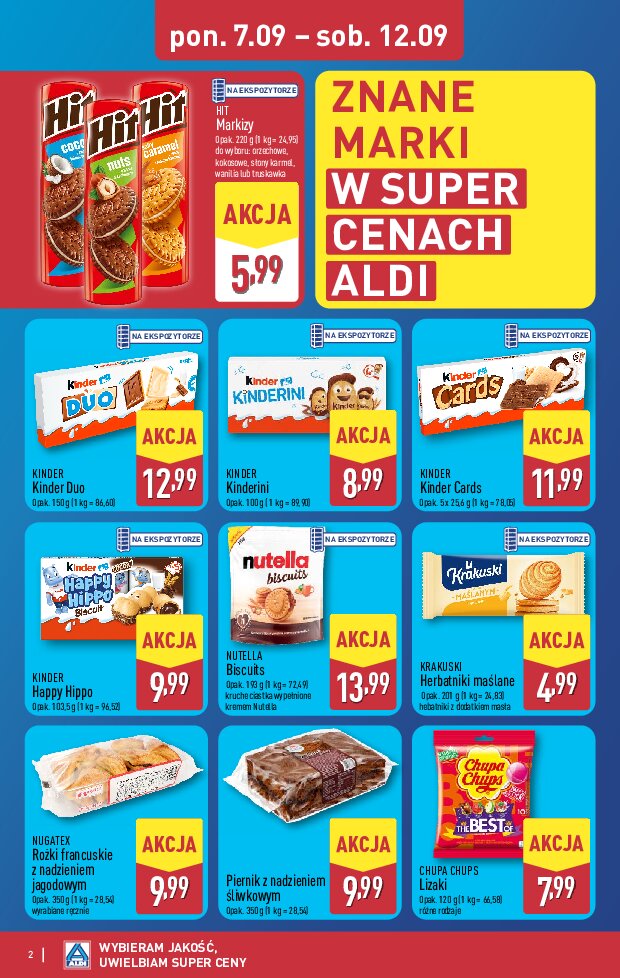Gazetki promocyjne – słodycze - gazetki promocyjne str. 21