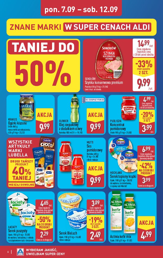 Gazetka Aldi 07/09/2026 – 12/09/2026 - gazetki promocyjne str. 6