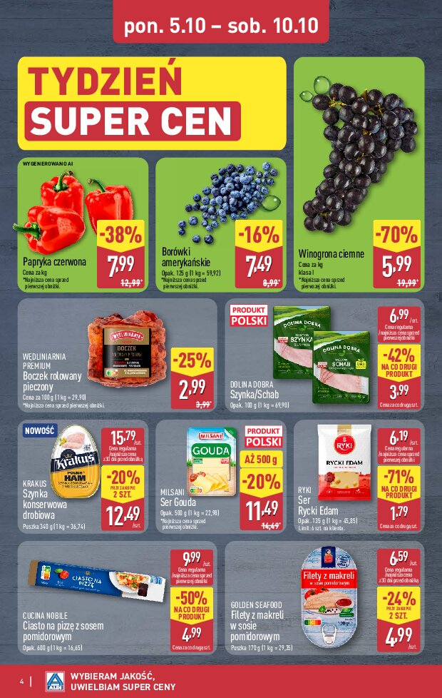 Gazetka Aldi 08/10/2026 – 10/10/2026 - gazetki promocyjne str. 4