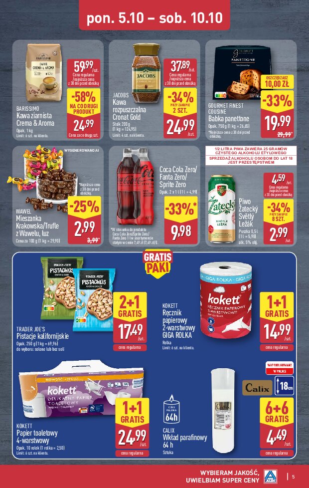 Gazetka Aldi 08/10/2026 – 10/10/2026 - gazetki promocyjne str. 5