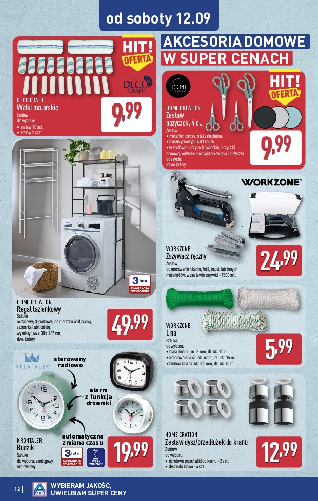 Gazetka Aldi 09/09/2026 – 15/09/2026 - gazetki promocyjne str. 12