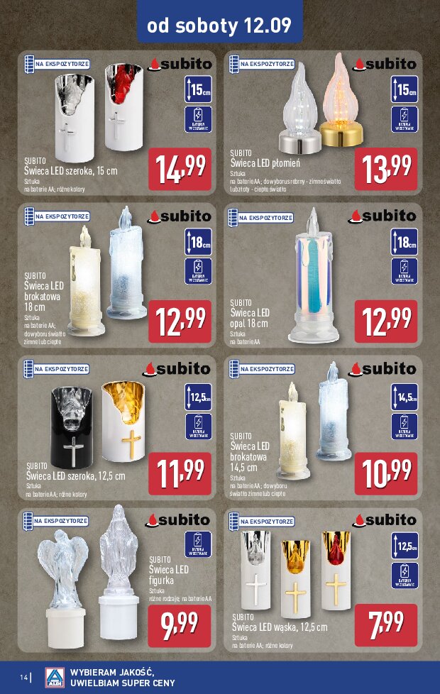 Gazetka Aldi 09/09/2026 – 15/09/2026 - gazetki promocyjne str. 14