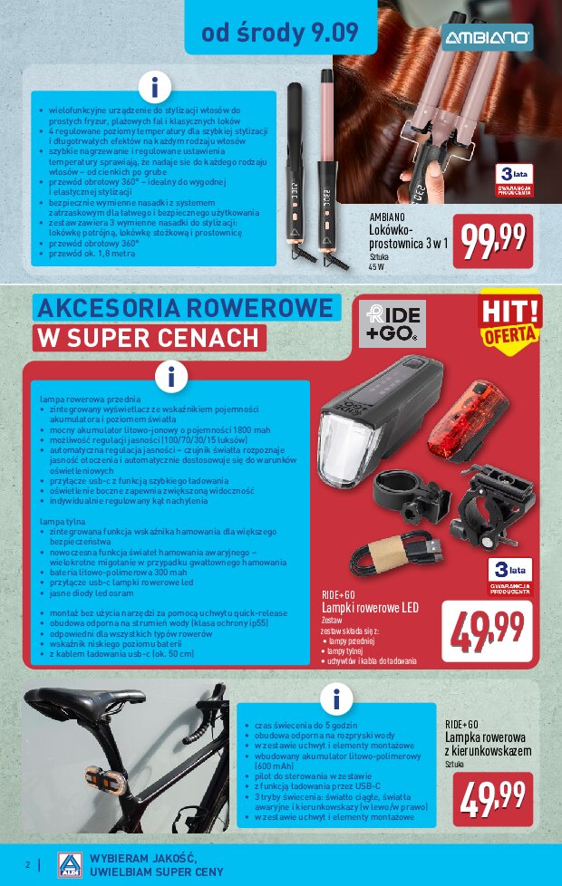 Gazetka Aldi 09/09/2026 – 15/09/2026 - gazetki promocyjne str. 2