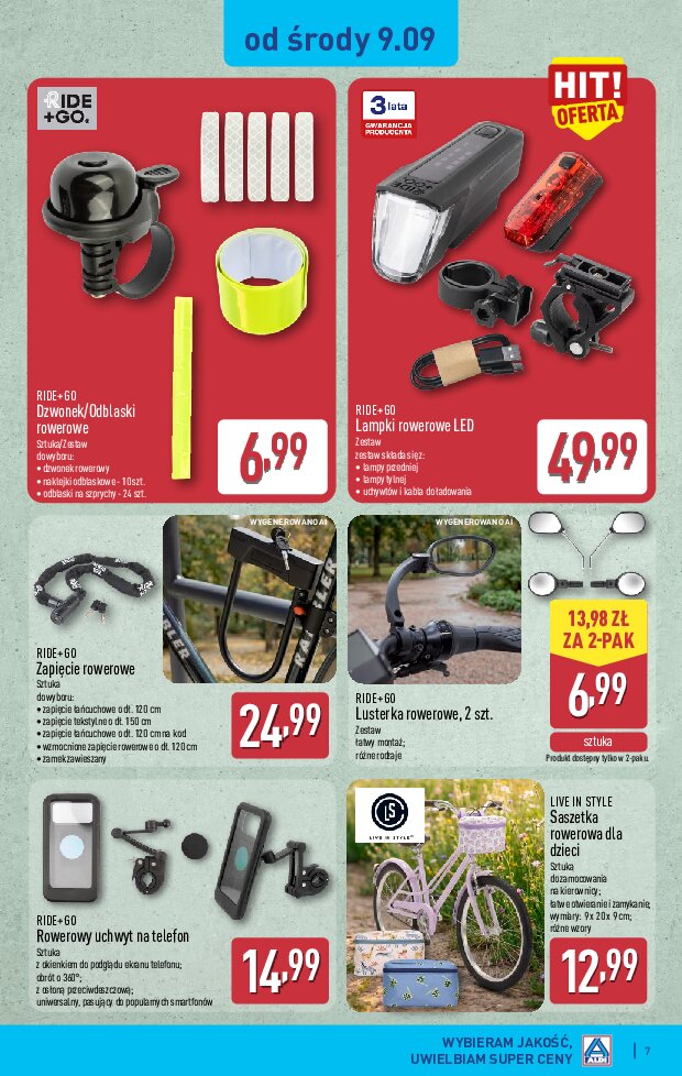 Gazetka Aldi 09/09/2026 – 15/09/2026 - gazetki promocyjne str. 7