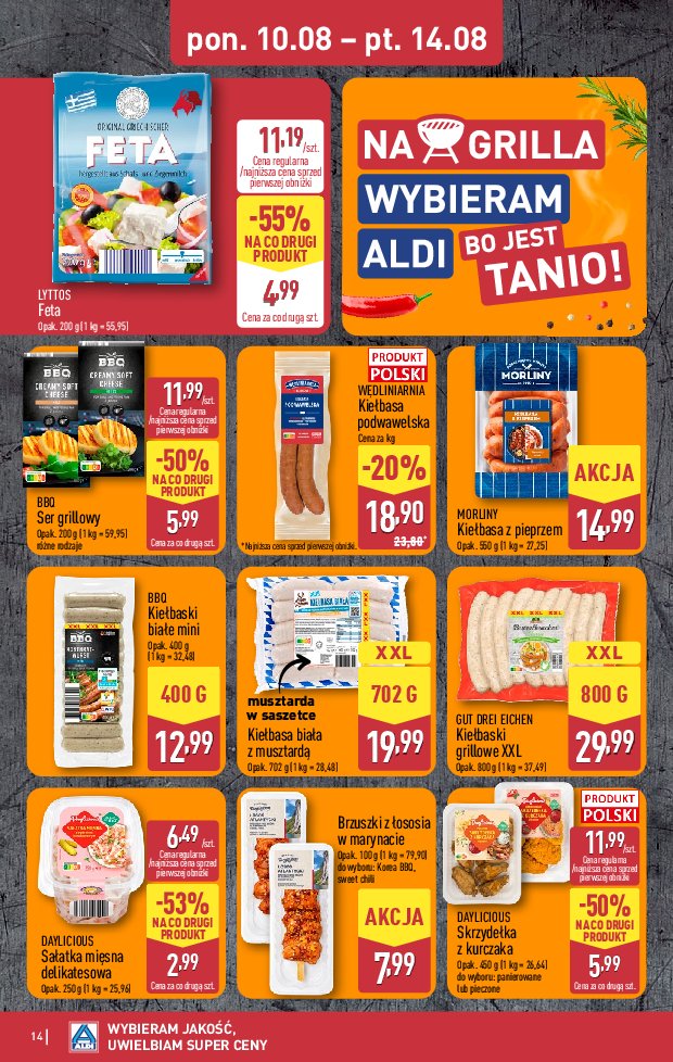 Gazetka Aldi 10/08/2026 – 14/08/2026 - strona 14