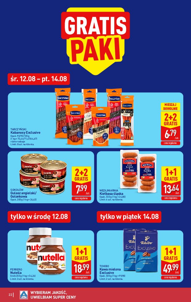Gazetka Aldi 10/08/2026 – 14/08/2026 - strona 22