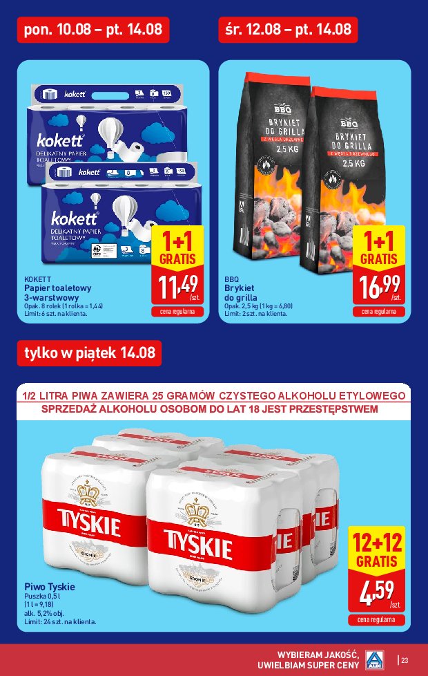 Gazetka Aldi 10/08/2026 – 14/08/2026 - strona 23