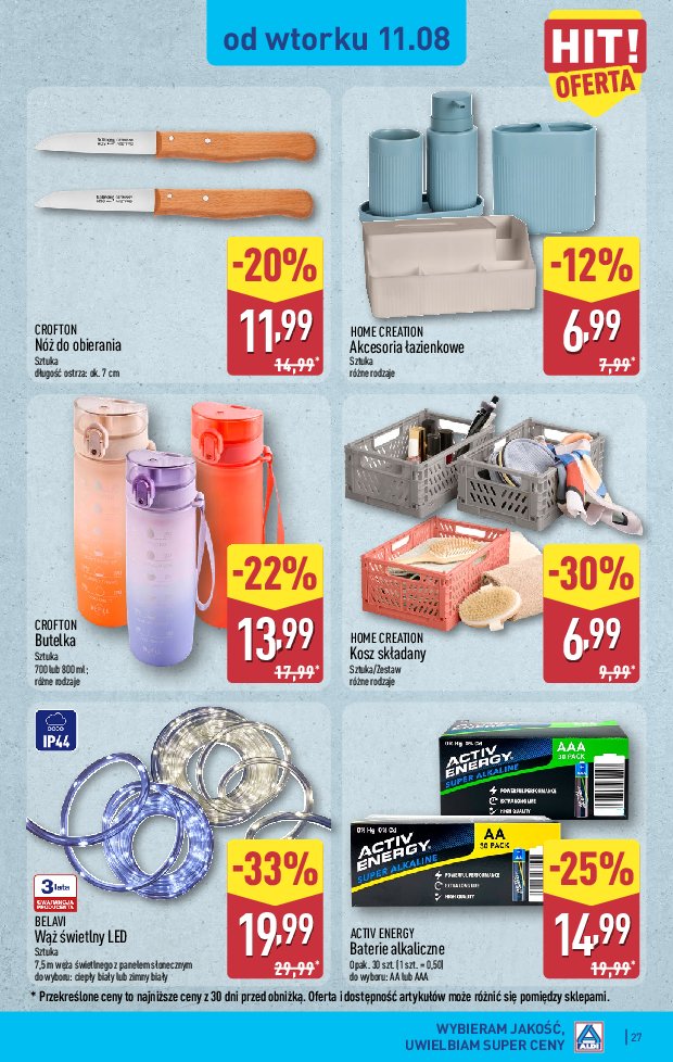 Gazetka Aldi 10/08/2026 – 14/08/2026 - strona 27