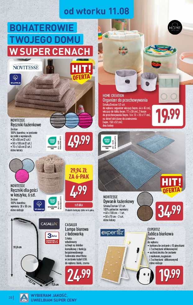 Gazetka Aldi 10/08/2026 – 14/08/2026 - strona 30