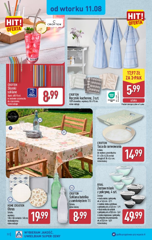 Gazetka Aldi 10/08/2026 – 14/08/2026 - strona 32