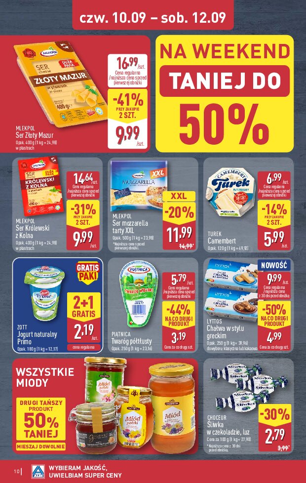 Gazetka Aldi 10/09/2026 – 12/09/2026 - gazetki promocyjne str. 10